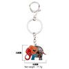 NEWEI Enamel Elephant Key Ring Charms Accessories Key Rings Elephant