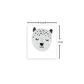 Le Jardin du Lin Bedruckte Baumwoll Taschen mit Kordelzug, Einkaufstasche, Beutel, Stoffsack, Stofftasche, Gemüsesack, Wiederverwendbare, Umweltfreundlich, Mehrzweck, Faltbar, Größe: 12x15 Cm