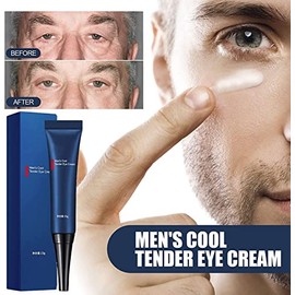 Bluemega Crema para Ojos Hombre con Retinol Firming Moisturizing | Crema Hidratante Para Ojos Masculina, Reafirmante, Hidratante, Antiarrugas, Reduce 