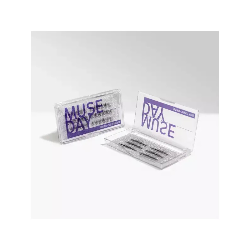 Muse Day 노글루 속눈썹 가닥속눈썹 뮤즈데이 셀프 DIY 연장 가닥