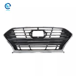 etecgo For 2018 2019 2020 Hyundai Sonata Front Upper Bumper Grille Chrome Grill