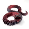 24in 3D Animals Printed Snake Toys,Fidget ADHD Snake FlexibleToys, Surprise