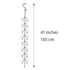 ZipSeven Hat Rack for Baseball Caps Adjustable Hanging Hat Organizer