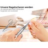 Professional Nail Scissors for Left-Handed Users Stainless Steel Classic Scissors