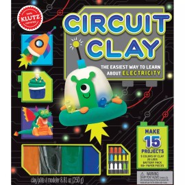 Klutz K810636 Circuit Clay NEW,. 15 PROJETS SET,.