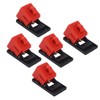 5PCS Circuit Breaker Lockout Device Detachable Cleat Plastic Clamp On
