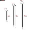 MAXPOWER 3 PCS Rolling Head Pry Bar Set 6 Inch