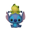 Funko pop Lilo and Stitch Stitch with Frog