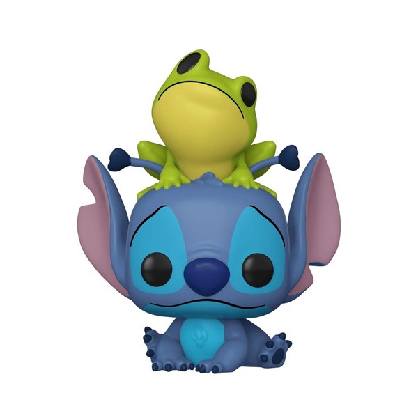 Funko pop Lilo and Stitch Stitch with Frog