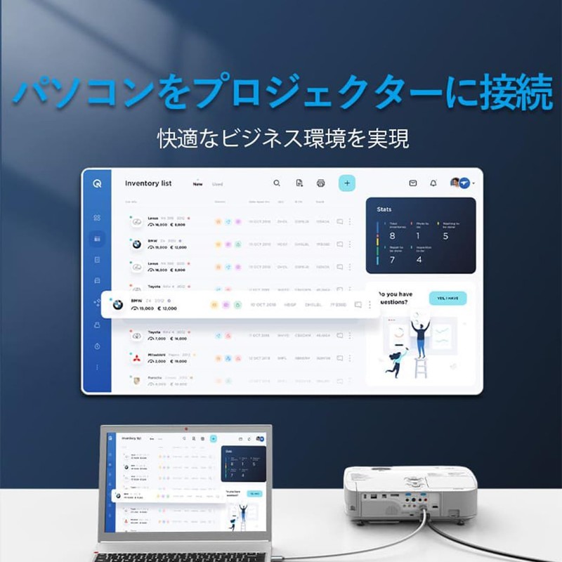 HDMI Cable Cotton Braided 4K Support HDMI 2.0 (1m /