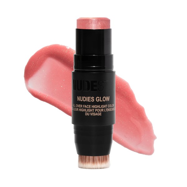 Nudestix Nudies Glow Highlighter Stick – Multi-Use Cream Highlighter for