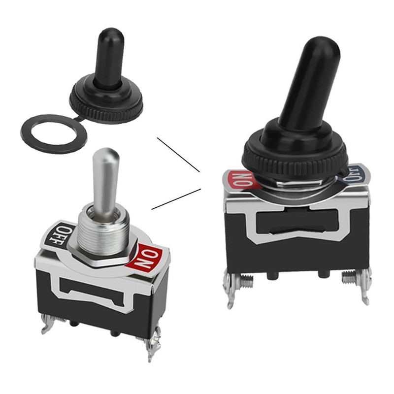 Itisyou Toggle Switch Waterproof Switch 15A 250V / 20A 125V