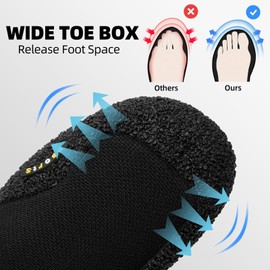 PPQ Mens Womens Minimalist Barefoot Sock Shoes Ultra Portable Non Slip Multi-Purpose Water Footwear Lightweight Comfort