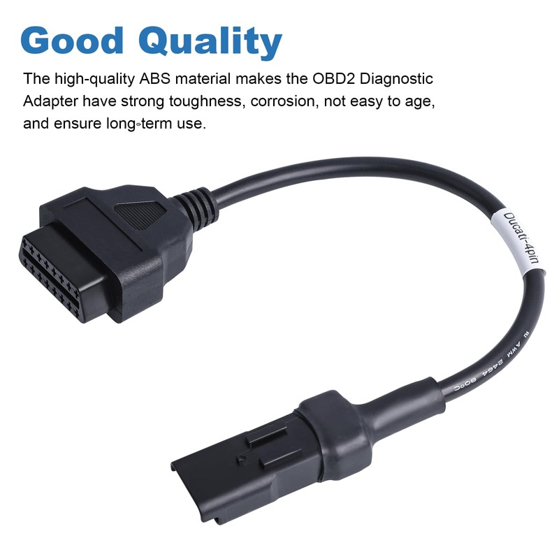 AUTANCTOR 3 Pin 16 Pin Diagnostic Adapter OBD2 OBDII Cable