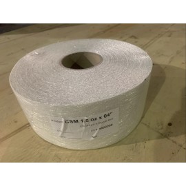 CTG Fiberglass Chopped Strand Mat 1.5 oz  X 4” Wide Chopped Strand Mat