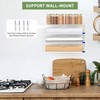 FUKANG Foil and Plastic Wrap Organizer, 3 in 1 Kitchen