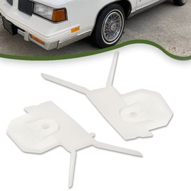 CRODESSIGN Lower Fender Chrome Molding Trim Front Tire Compatible with 1981-1988 Cutlass Salon & Supreme