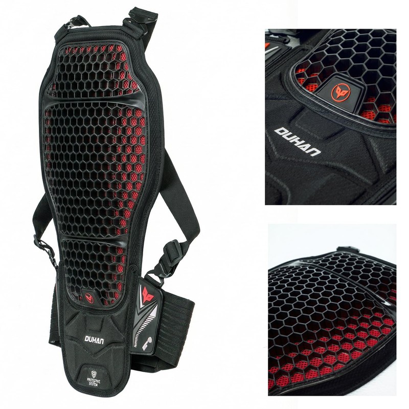 CE Level 2 Certified Motorcycle Back Protector, Lightweight Spine Armor