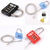 Wire Dial Combination Lock for Doors Lock Hasp 2ea