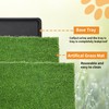 LOOBANI Dog Grass Pad with Tray Large, Indoor Dog Potties
