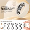 14 Pack Silicone Ring Covers for Oura & RingConn -