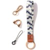 SENLLY Bracelet key chain short, original pattern design lanyard for