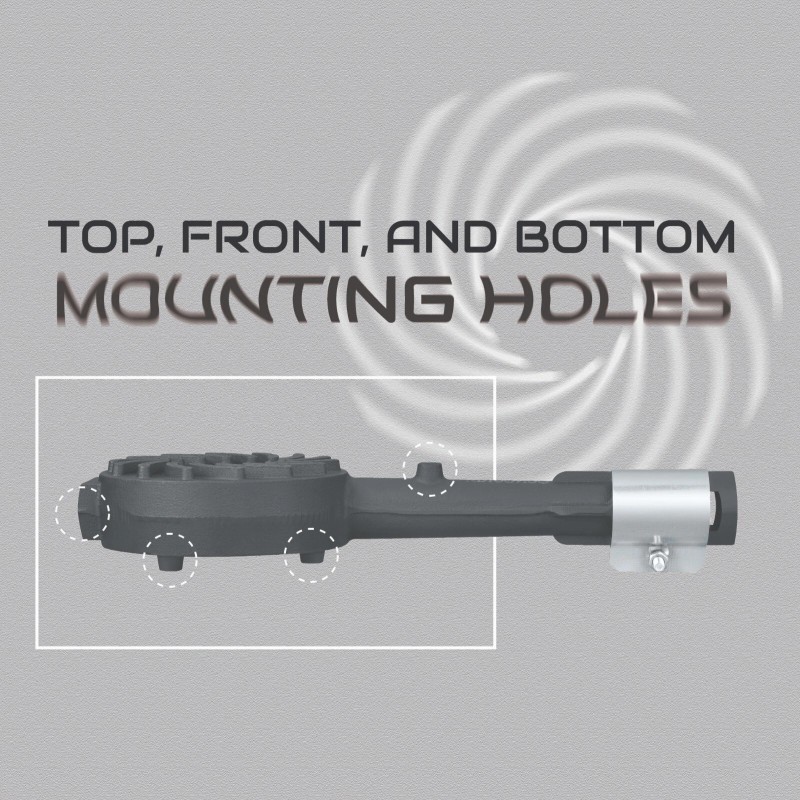 CONCORD Mini Cyclone Cast Iron High Pressure Burner Head. 100,000