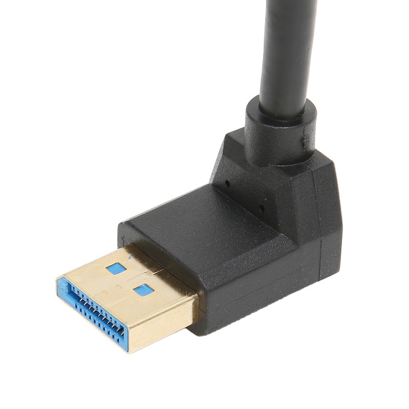 Displayport 1.4 Cable 8K/60Hz 90 Degree Angled Male to Male