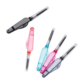 NOLITOY 10pcs Makeup Brush Set Eyebrow Brush for Women Eyelash Combs Folding Eyelash Brush Set Cosmetics Tool Eyelash Combs Natural Bristles