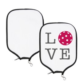 PRINT SUPREMACY Custom Neoprene Pickleball Paddle Cover, Neoprene Sleeve for Pickleball Paddles, Pickleball Accessories and Pickleball Equipment for Pickleball Player, Pickleball Case