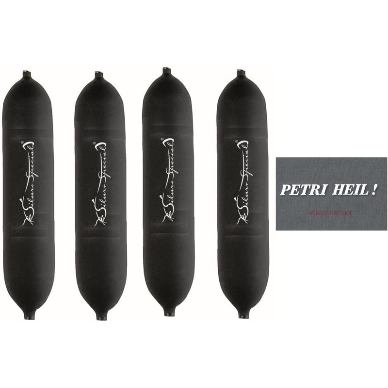 Set of 4 Underwater Floats Black 1.5-60 g U Float