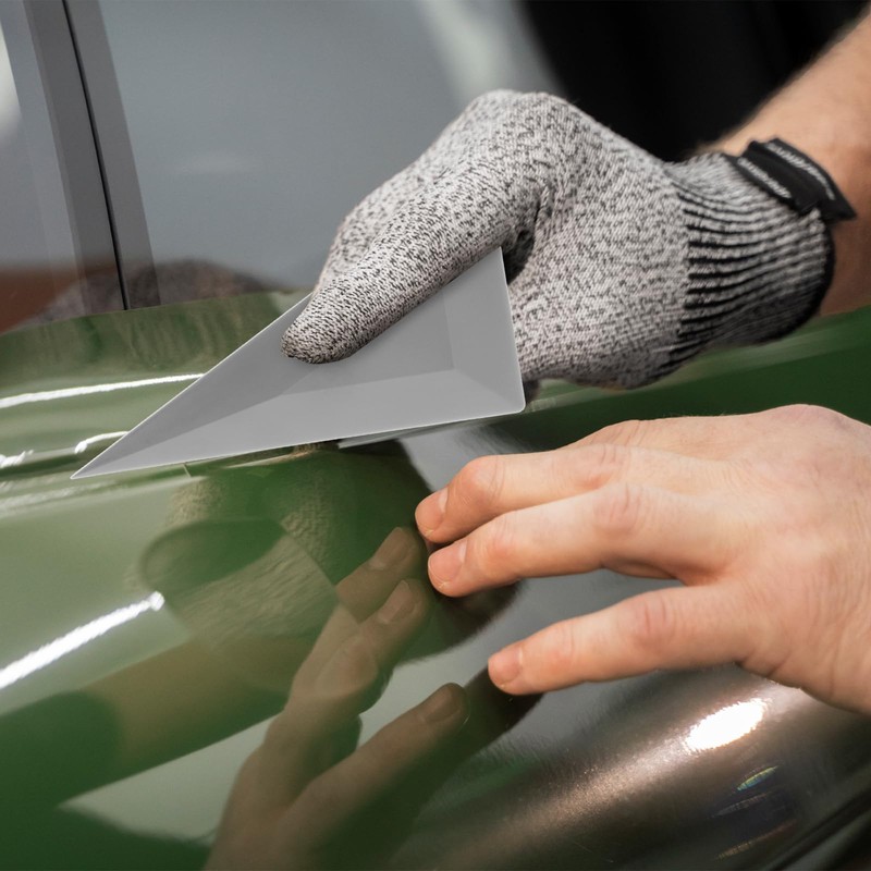 5Pcs Window Tint Squeegee Triangle Contour Squeegee Card Scraper Window