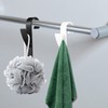 FengFution 16 PcsRadiator Hooks for Towels, Bathroom Radiator Towel Rail