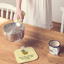 Mr. & Mrs. Panda Hummel Fluffy Pot Mat - Gift, Oven Glove, Flower, Funny Sayings, Pot Holder Set, Animal Motifs, Pot Gloves, Good