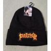 Nasgo Pantera Skull Cap Hat Pantera Beanie Hat Solid Black