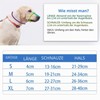 Dog Muzzle with Rounded Mesh, Breathable Muzzle for Small, Medium