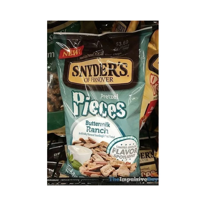 Snyder's Pretzel Pieces case of 12. MIX AND MATCH YOUR