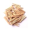 LWR CRAFTS Crafts Wooden Small Clothespins, 4.8cm Length, 50 Pieces