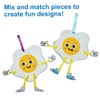Baker Ross FN397 Fried Egg Mix & Match Decoration Kits