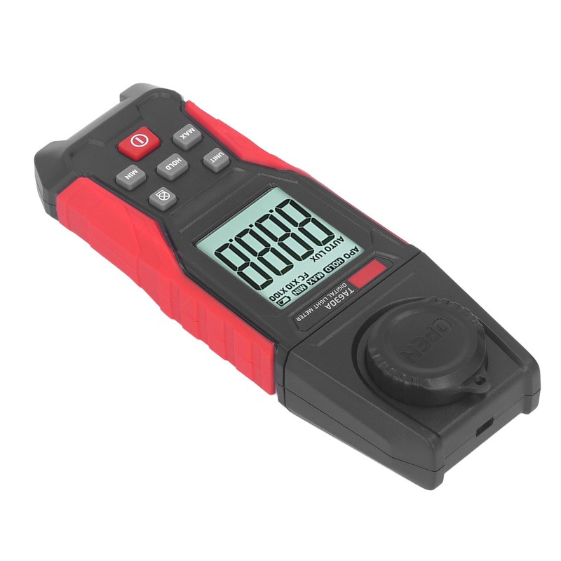 Digital Illuminometer High Accuracy 200000 LX Range 0.1LX Resolution Luxmeter