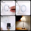 E27 to E14 Lamp Shade Adapter Ring, 6 Pack Screw