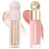 Erinde Liquid Blush & Liquid Highlighter Makeup, Soft Pinch Dewy