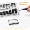 Lyeteung 500 PCS 18 Sizes M1.2/M1.4/M2 Tiny Micro Repair Screw