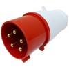 32 Amp 5 Pin 3 Phase 400V Plug and Coupler