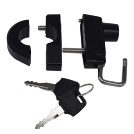 1" 25mm Universal Motorcycle Parts Helmet Lock Anti-Theft Security Aluminum Alloy Locks with 2 Keys