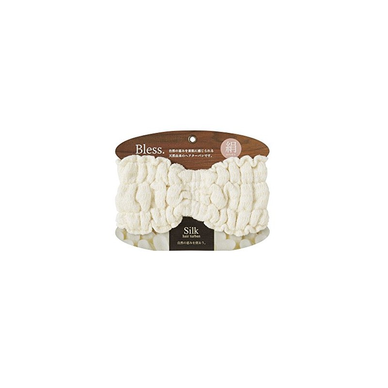 FUJIEI Bless Hair Turban Silk 10×20cm BL-302 Hairband Natural Ingredients