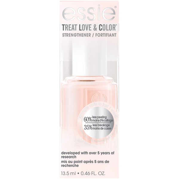 essie Treat Love & Color Nail Polish For Normal to Dry/Brittle Nails, Treat Me Bright, 0.46 fl. oz.