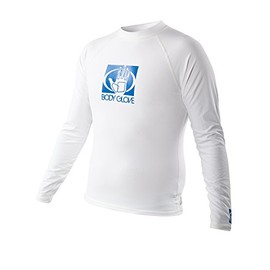 Body Glove Mens Rash-guard-shirts, White, XX-Large US