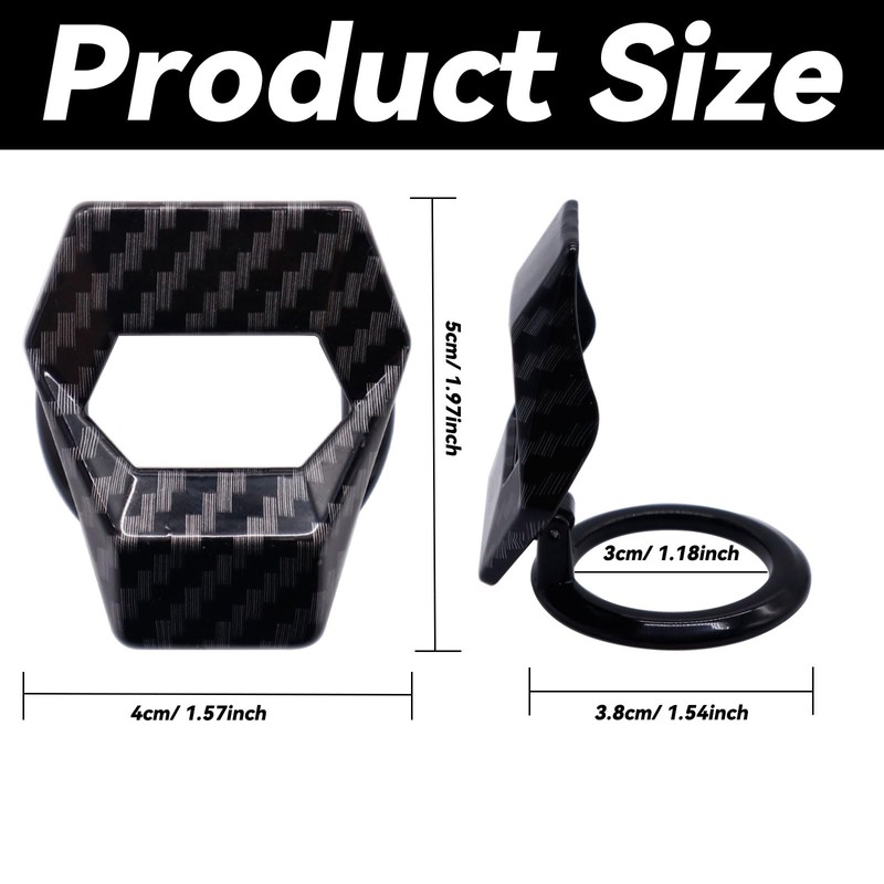 Car Engine Start Stop Push Button Switch Cover Sticker Protection