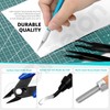 Cimeton 27PCS Precision 3D Printer Tool Included Deburring Tools, Wood